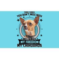 Don't Mess With My Chihuahua Bumper Sticker