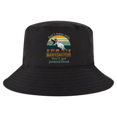 Don't Mess with Nanasaurus Cool Comfort Performance Bucket Hat