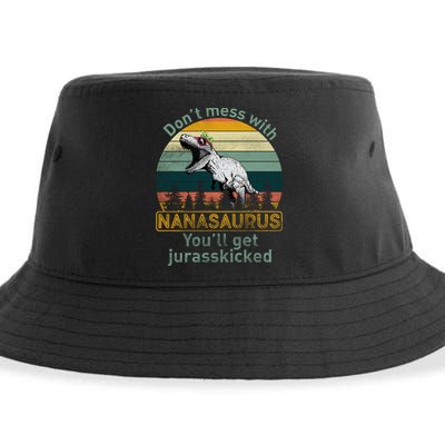Don't Mess with Nanasaurus Sustainable Bucket Hat