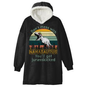 Don't Mess with Nanasaurus Hooded Wearable Blanket