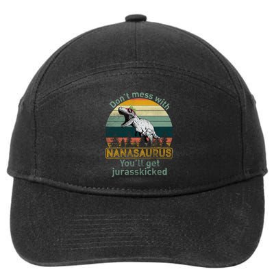 Don't Mess with Nanasaurus 7-Panel Snapback Hat