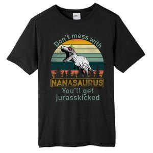 Don't Mess with Nanasaurus Tall Fusion ChromaSoft Performance T-Shirt