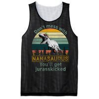 Don't Mess with Nanasaurus Mesh Reversible Basketball Jersey Tank