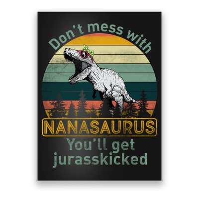 Don't Mess with Nanasaurus Poster