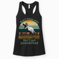 Don't Mess with Nanasaurus Womens Tank Top