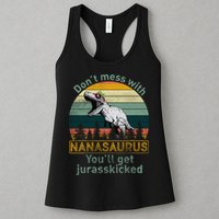 Don't Mess with Nanasaurus Womens Tank Top