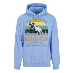 Don't Mess with Nanasaurus Unisex Surf Hoodie