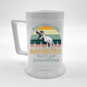 Don't Mess with Nanasaurus Beer Stein