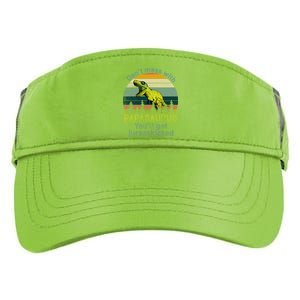 Don't Mess With Papasaurus Adult Drive Performance Visor