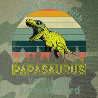 Don't Mess With Papasaurus Legacy Tie Dye Trucker Hat