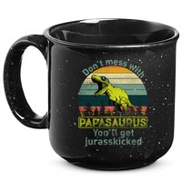 Don't Mess With Papasaurus 15oz Campfire Ceramic Mug