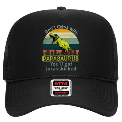 Don't Mess With Papasaurus Trucker Hat