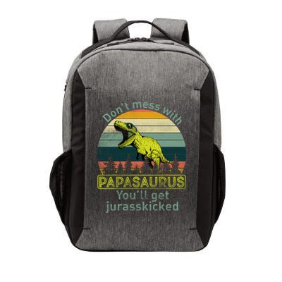 Don't Mess With Papasaurus Vector Backpack