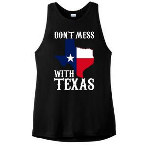 Don't Mess With Texas Ladies PosiCharge Tri-Blend Wicking Tank