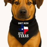 Don't Mess With Texas USA-Made Doggie Bandana