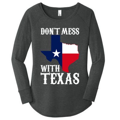 Don't Mess With Texas Women's Perfect Tri Tunic Long Sleeve Shirt