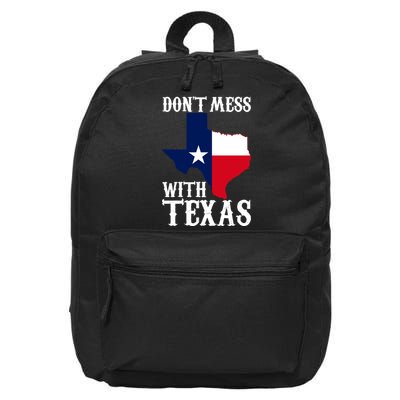 Don't Mess With Texas 16 in Basic Backpack