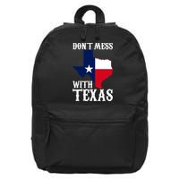 Don't Mess With Texas 16 in Basic Backpack