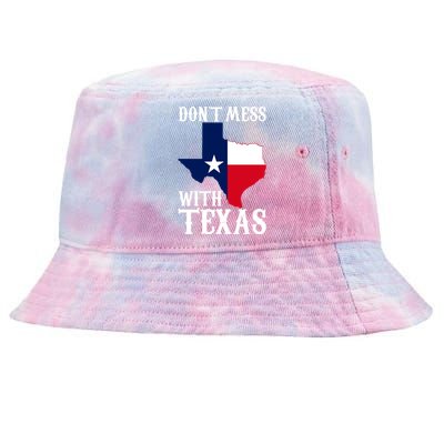 Don't Mess With Texas Tie-Dyed Bucket Hat