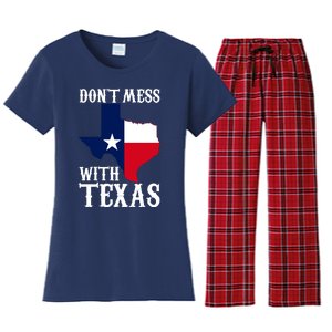 Don't Mess With Texas Women's Flannel Pajama Set