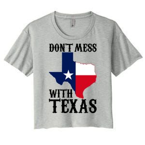 Don't Mess With Texas Women's Crop Top Tee