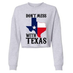 Don't Mess With Texas Cropped Pullover Crew