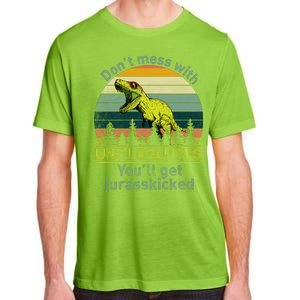 Don't Mess With Unclesaurus Adult ChromaSoft Performance T-Shirt