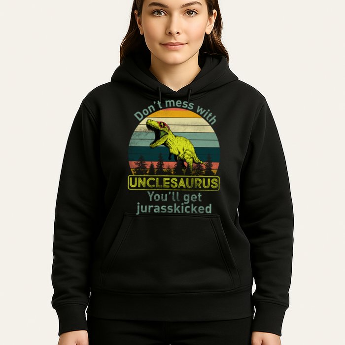 Don't Mess With Unclesaurus Hoodie