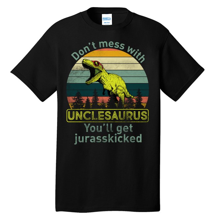 Don't Mess With Unclesaurus Tall T-Shirt