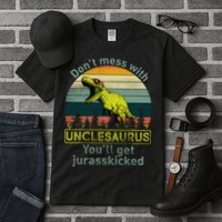 Don't Mess With Unclesaurus Tall T-Shirt
