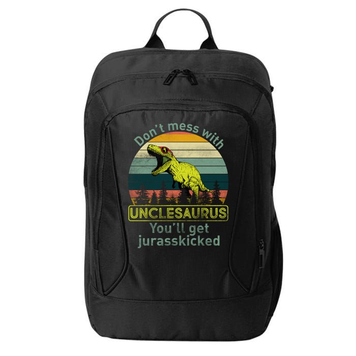 Don't Mess With Unclesaurus City Backpack