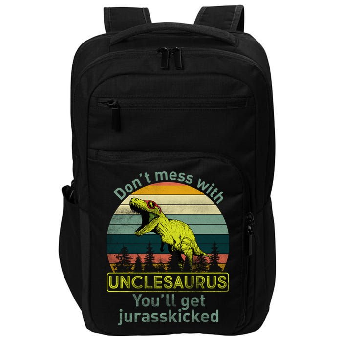 Don't Mess With Unclesaurus Impact Tech Backpack