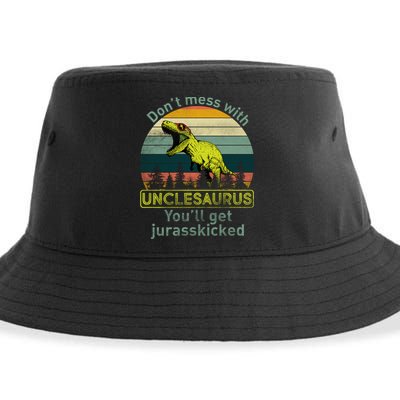 Don't Mess With Unclesaurus Sustainable Bucket Hat