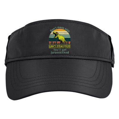 Don't Mess With Unclesaurus Adult Drive Performance Visor
