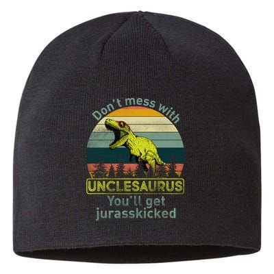 Don't Mess With Unclesaurus Sustainable Beanie