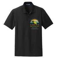 Don't Mess With Unclesaurus Dry Zone Grid Polo