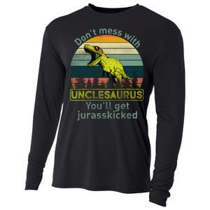 Don't Mess With Unclesaurus Cooling Performance Long Sleeve Crew