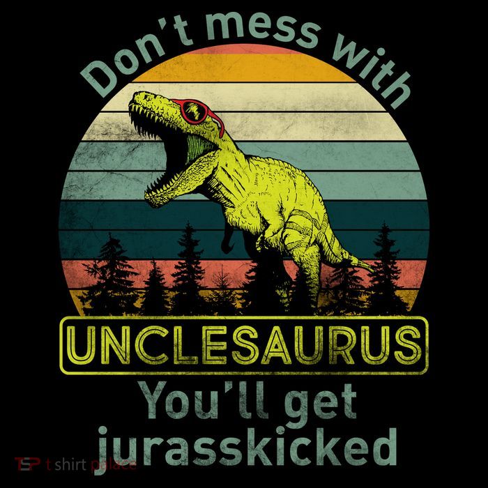 Don't Mess With Unclesaurus Cooling Performance Long Sleeve Crew
