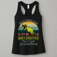 Don't Mess With Unclesaurus Womens Tank Top