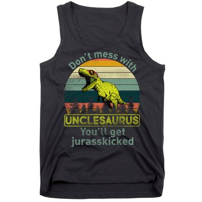 Don't Mess With Unclesaurus Tank Top