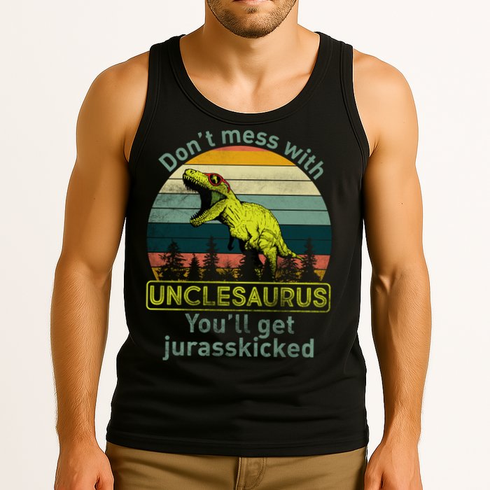 Don't Mess With Unclesaurus Tank Top