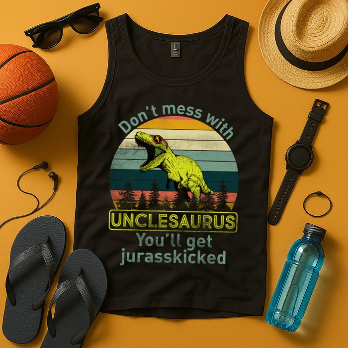 Don't Mess With Unclesaurus Tank Top