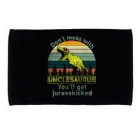 Don't Mess With Unclesaurus Microfiber Hand Towel