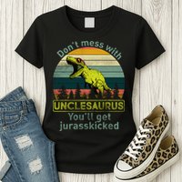 Don't Mess With Unclesaurus Womens T-Shirt