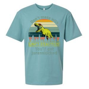 Don't Mess With Unclesaurus Sueded Cloud Jersey T-Shirt