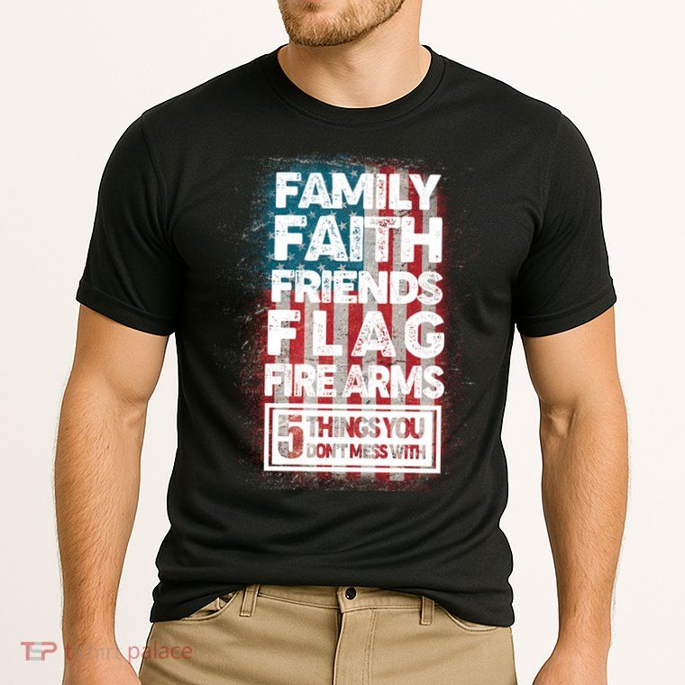 Don't Mess With Us Tough American Performance Shirt