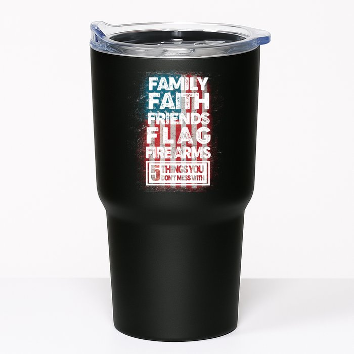 Don't Mess With Us Tough American Tumbler