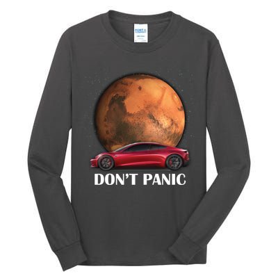 Don't Panic Tall Long Sleeve T-Shirt