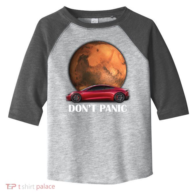 Don't Panic Toddler Fine Jersey T-Shirt