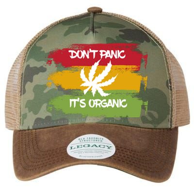 Don't Panic It's Organic Weed Legacy Tie Dye Trucker Hat